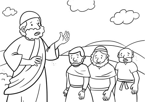Nehemiah 8 Coloring Pages Coloring Pages