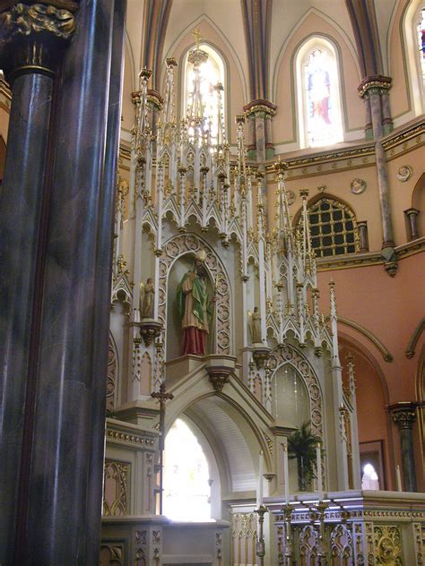 altar at st patrick s church decatur il mspontiac flickr