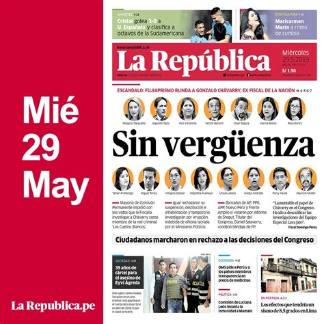 Diario La República Larepublicape Lima Perú Todas Las Noticias