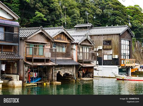 Japanese Water House Image And Photo Free Trial Bigstock