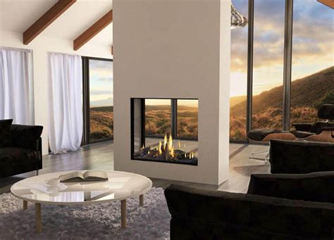 45 Gorgeous Double Sided Fireplace Ideas Design Swan