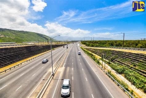 Mandela Highway Reconstruction Project 97 Per Cent Complete Jamaica