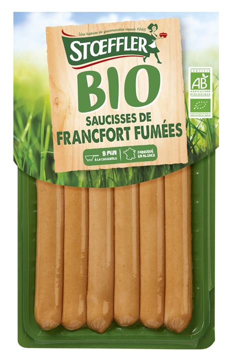 Saucisse de Francfort BIO 6x35g