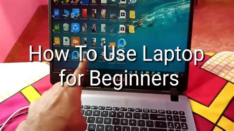 How To Use Laptop For Beginners Laptop User Guide For Beginners Youtube