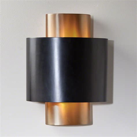 Studio A Nordic Gold Wall Sconce Hardwired