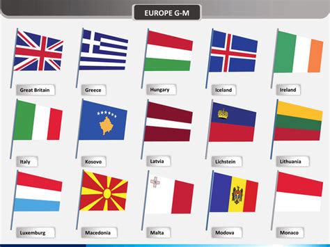 All flags flags of the world we are the world flag of europe finland summer. Europe Flags PowerPoint | SketchBubble