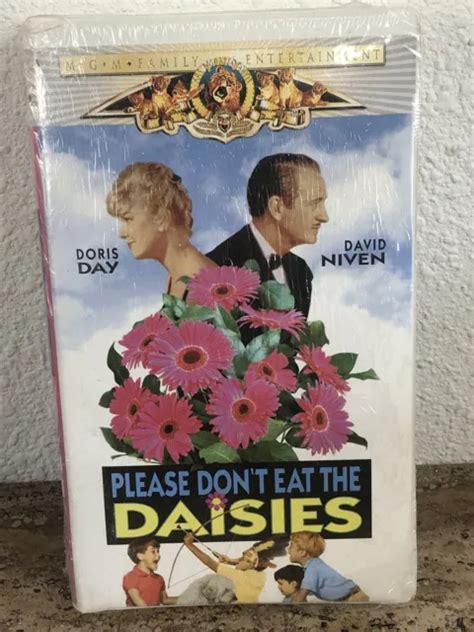 NEW SEALED PLEASE DONT EAT THE DAISIES VHS Tape 1998 Clamshell