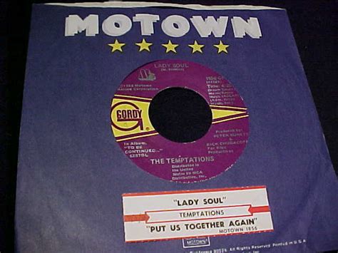 The Temptations Lady Soul Northern Soul 45 Original Gordy Wjuke Strip Hear