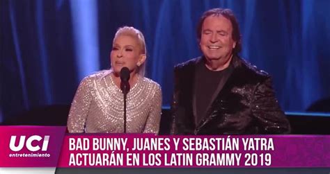 Bad Bunny Juanes Y Sebastián Yatra Estarán En Los Latin Grammy 2019