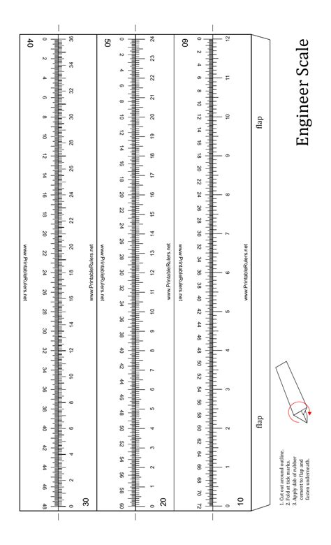 Printable Engineer Scale Ruler Printable Ruler Actual Size Images And