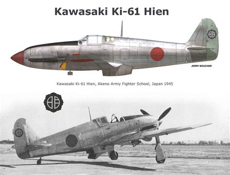 Kawasaki Ki 61 Hien Ww1 Aircraft Fighter Aircraft Fighter Planes Military Aircraft Fighter