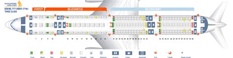 Seat Map Boeing Singapore Airlines Best Seats In Plane
