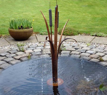 Metallic Garden Copper Fountains Water Features