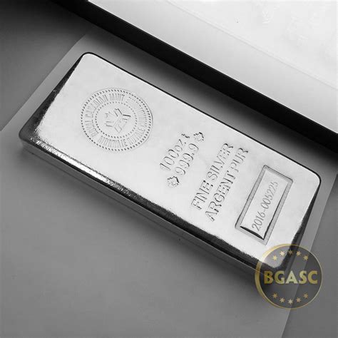 Buy 100 Oz Silver Bar Royal Canadian Mint Rcm 9999 Fine Bullion Ingot 100 Oz Silver Bars
