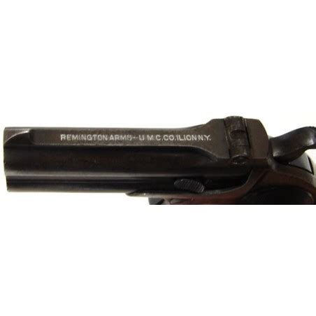 Remington Derringer Rf Caliber Derringer Blued Gun With Thinned