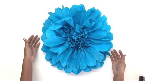 Easy Paper Flowers Birthday Decoration At Home Youtube Easy Paper