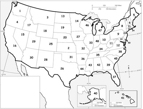United States Capitals Map Quiz Printable Printable Us Maps