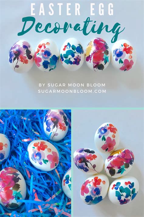Easter Egg Ideas Decorating With Temporary Tattoos — Sugar Moon Bloom