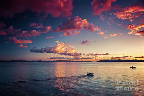 Pink Clouds Sunset Photograph By Sophie Mcaulay