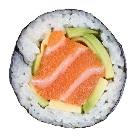 Salmon And Avocado Sushi Roll Calories In Your Sushi Train Menu