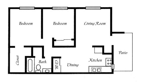 Our jacobsen homes 3 bedroom manufactured (mobile) & modular homes are equipped with customizations and upgrades and each constructed with a unique floor plan. Mobile Home Floor Plans 2 Bedroom | Mobile Homes Ideas