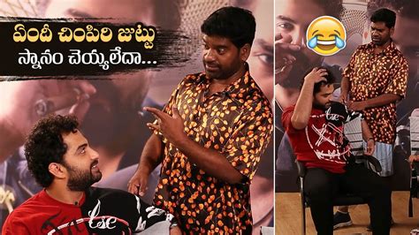 Bithiri Sathi Hilarious Fun With Vishwak Sen Das Ka Dhamki