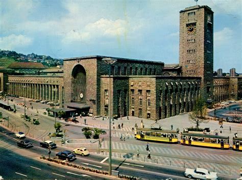 Stuttgart - Hauptbahnhof (Postcard) | Stuttgart ...