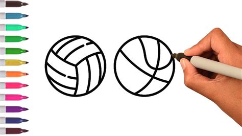 How To Draw A Ball Easy Learn Drawing Step By Step With Draw Easy