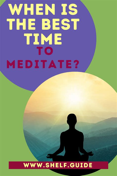 When Is The Best Time To Meditate In 2021 Learn To Meditate