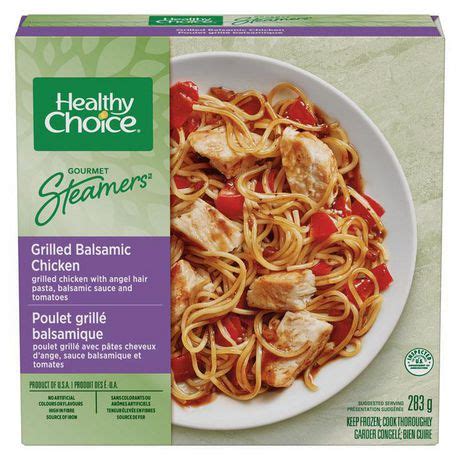 Healthy choice is committed to bringing you delicious foods made with quality ingredients right from the start that help fuel a healthy lifestyle. Healthy Choice Gourmet Steamers Healthy Choice® Grilled ...
