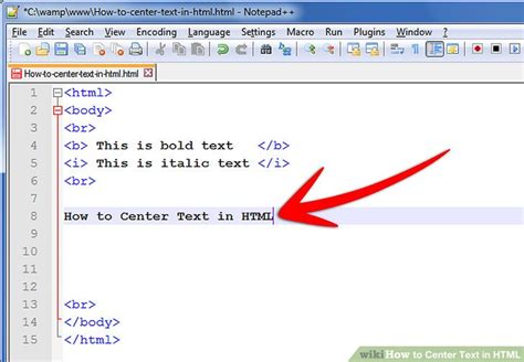 How To Center Text In Html 9 Steps With Pictures Wikihow