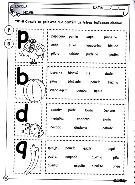 Atividades De Ortografia M Antes De P E B Para Imprimir E Colorir
