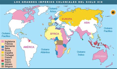 Imperios Coloniales Del Siglo Xix Siglo Xix Imagenes De Historia