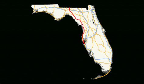 U S Route In Florida Wikipedia Florida Rest Areas Map