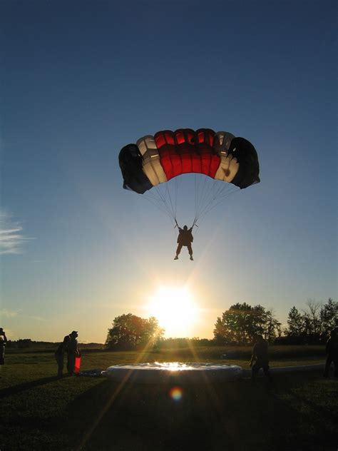 Skydiving Parachute Parachutist Free Photo On Pixabay Pixabay