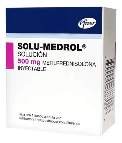 Solu Medrol Metilprednisolona Mg Soluci N Inyectable Ml Env O Gratis