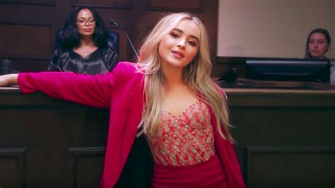 Sabrina Carpenters Sue Me Video Has Legally Blonde Written All Over