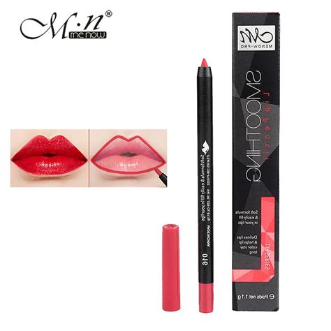 Aliexpress Com Buy Menow Lip Makeup Matte Lipliner Pencil 9 Colors