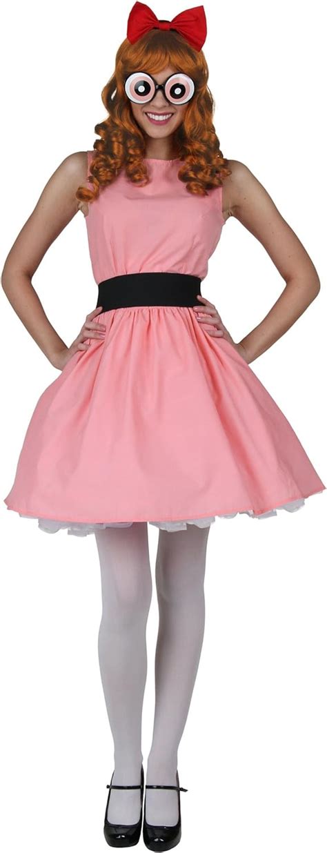 plus blossom powerpuff girl fancy dress costume 1x uk health and personal care