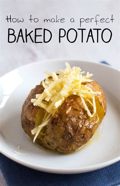 Start with the right potato. How to make a perfect baked potato - Amuse Your Bouche