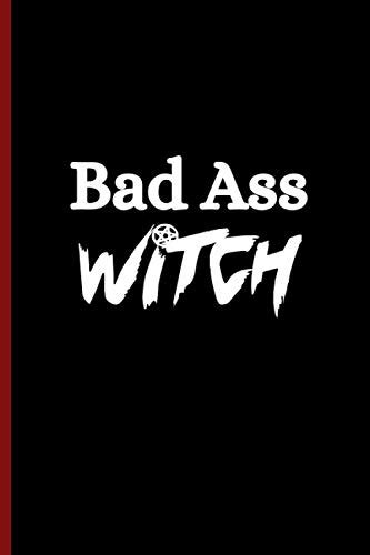 bad ass witch notebook a witchy witchcraft journal and funny wiccan t blank lined notebook