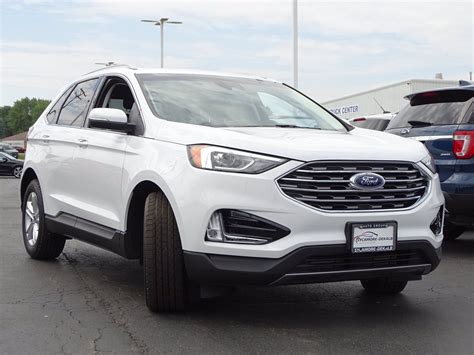 New 2019 Ford Edge Sel Sport Utility In Sycamore F19 127 Brian Bemis