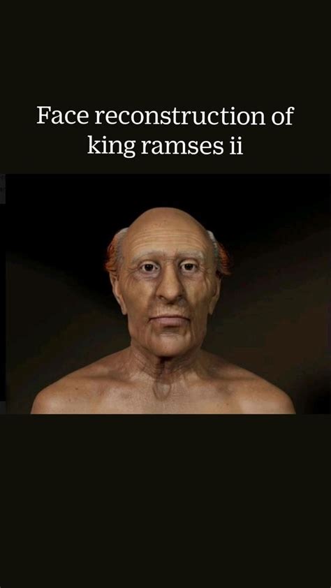 Face Reconstruction Of King Ramses Ii In 2023 Ramses Ii Egyptian