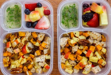 Paleo Meal Prep Chicken Sweet Potato And Apple Bowls Allys Cooking