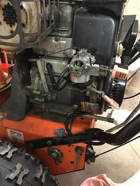 Tecumseh Governor Blown Inside Or Not Adjusted Properly Snowblower