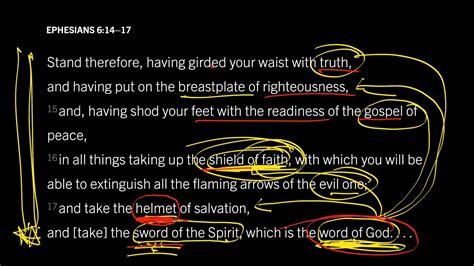 The Helmet The Sword And The Seriousness Of The War Ephesians 614