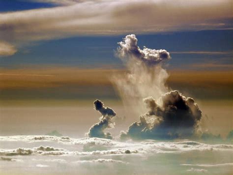 Formation Of Storm Clouds Clouds Stormy Sky Storm Clouds