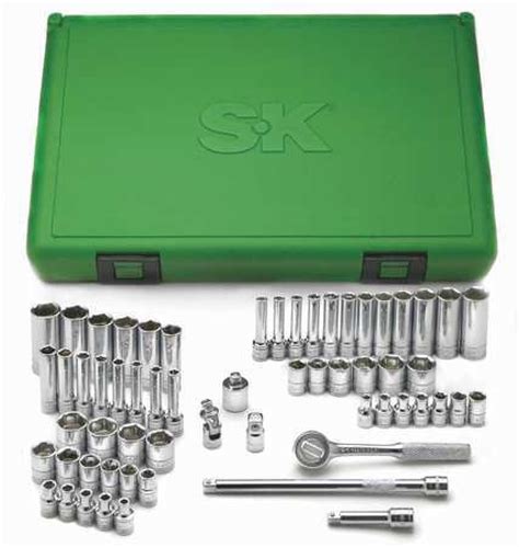 Sk Professional Tools In Drive Socket Set Metric Sae