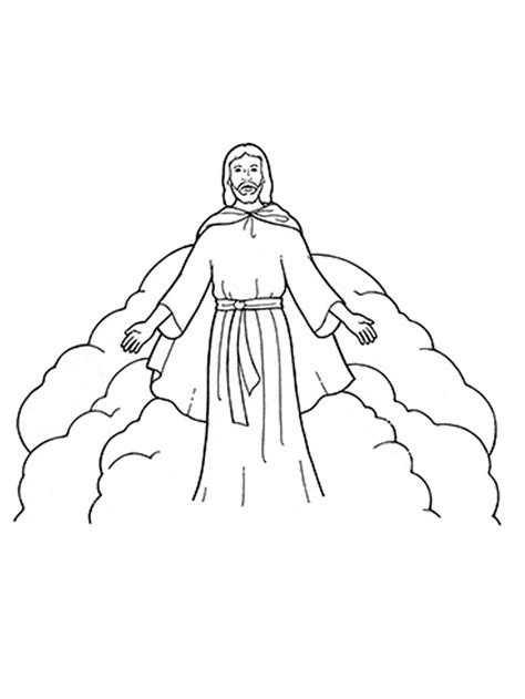 An Illustration Of Jesus Christ During The Second Coming Jesus