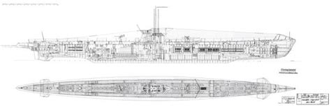 Shipyard Plans For German Type Ixc U Boat When World War Ii Came To